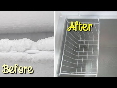 How To Defrost a Freezer || Fast and Easy Method || Clean With Me