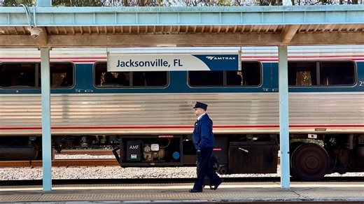 Amtrak has a route called the Floridian. So instead of driving I-95, I rode a train