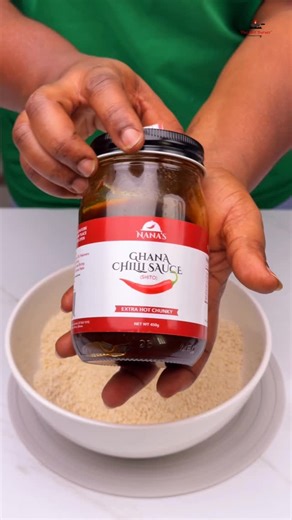 Ms. Odoom on Instagram: "Give your Gari fotor a facelift with with @nanashito_ 🔹Call or WhatsApp 0551193561 to buy. ❤️Purchase on Amazon: Nana’s Shito 🔹UK : +44 7940 717276 🔹 Visit their website to purchase. #goodfood #gari"