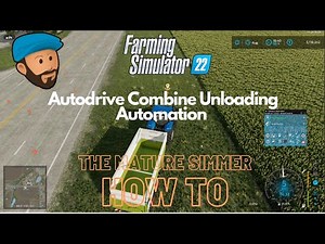 Autodrive Combine Unloading | Farming Simulator 22