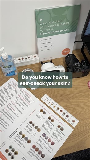 How to do a skin self check at home 爵☀️ We recommend doing this...