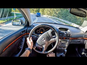 2003 Toyota Avensis [2.0 D-4D 116HP] |0-100| POV Test Drive #935 Joe Black