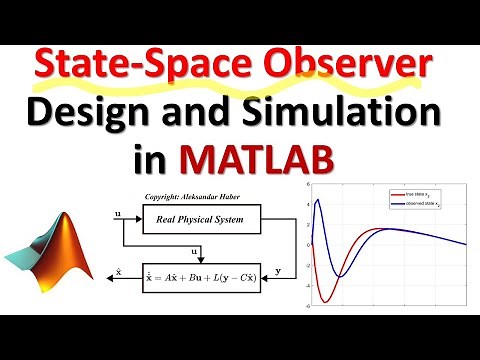 State-Space Observer Design and Simulation in MATLAB - Control Engineering Tutorial