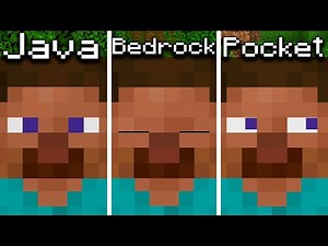 Java vs Bedrock vs Pocket