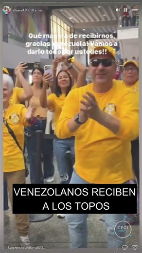 Así reciben a los topos azteca en Venezuela!!!