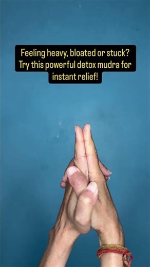 🔥 Ksepana Mudra for Detox & Positive Energy | 10 Min Daily Routine #yoga #shorts #viral