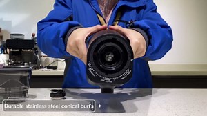 Coffee Grinder Electric, Conical Burr Coffee Bean Grinder with 30 Grind Settings