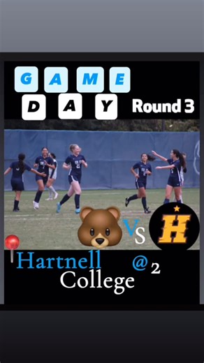 SRJC Women’s Soccer Team on Instagram: "Let’s go rematch time your bear cubs take on Hartnell at 2 round 3 of playoffs loading….🐻🐻⚽️ 📍Hartnell college @2 11/25"