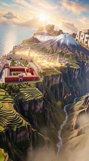 Arequipa 3D — Peru's White City | AI City Map Tour
