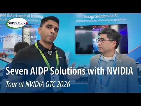 Supermicro Launches Seven AI Data Platform Solutions with NVIDIA and Leading Ecosystem Partners