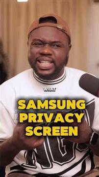 Samsung privacy screen 😮‍💨😮‍💨😮‍💨