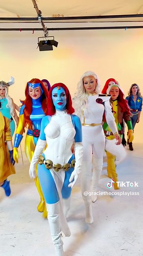 X-Men Cosplay Girls Transform into Iconic Characters