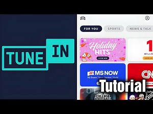Tuneln Radio Music &Sports App (FULL Tutorial)