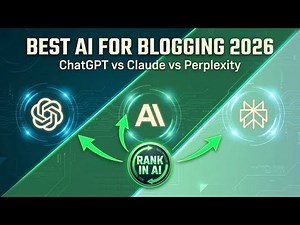 Best AI for Blogging 2026: Claude vs ChatGPT vs Perplexity Tested