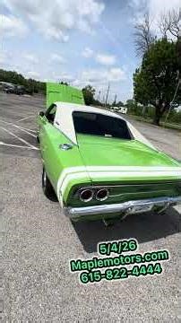 1968 Dodge Charger Maplemotors.com $62,900 #charger #mopar #dodge #classics #1968