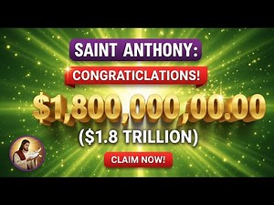 🔴GOD SAYS:CONGRATULATIONS! $1.8 Trillion Dollars Has Been Released For You – Do Not Miss This Hour!