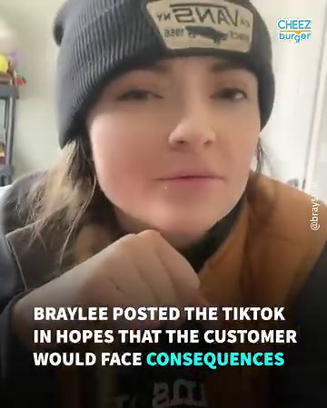 1.3M views · 10K reactions | A server ranted on Tiktok about a customer who ordered nearly $100 of buffalo wings and skipped out on the bill, leaving her to pay the tab. When her manager saw the Tiktok, she fired her﫢 | Cheezburger | Facebook