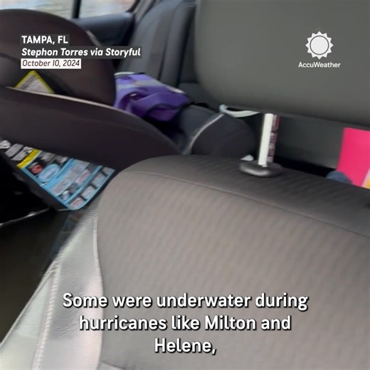 559K views · 4.3K reactions | Thousands of flood-damaged cars are making their way onto used car lots across the country, and many show no visible signs of damage. So, what can you look out for to tell them apart? | AccuWeather | Facebook