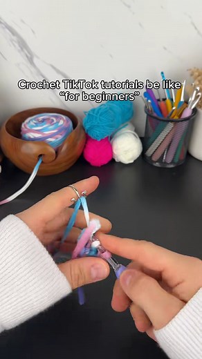 Every crochet tutorial 🤣😅 | Crochet By Genna