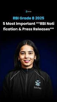 Important RBI Notifications & Press Releases October 2025 | RBI Grade B 2025 Current Affairs Prep