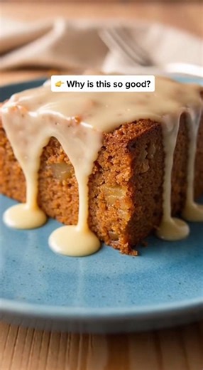 AMISH APPLESAUCE CAKE 🍎🍰 A classic, old-fashioned applesauce cake that’s incredibly moist, warmly spiced, and finished with a sweet vanilla glaze that soaks into every tender crumb. Ingredients: 2 cups all-purpose flour 1 1/2 teaspoons baking soda 1 teaspoon ground cinnamon 1/2 teaspoon ground nutmeg 1/2 teaspoon ground cloves 1/2 teaspoon salt 1/2 cup unsalted butter, softened 1 cup granulated sugar 1/2 cup brown sugar, packed 2 large eggs 1 3/4 cups unsweetened applesauce 1 teaspoon vanilla 