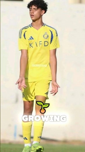 Why Ronaldo Jr Is Already So Tall! 😲 #RonaldoJr