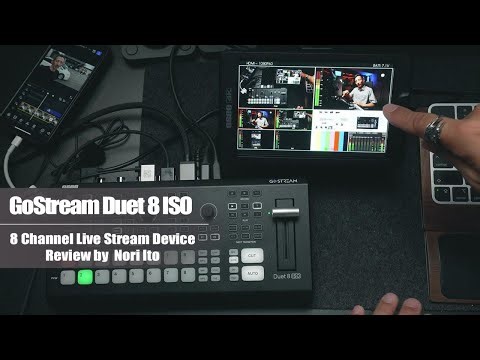OSEE GoStream Duet 8 ISO -8 Channels Video Switcher Review by Nori Ito, ‪@thenoriito‬