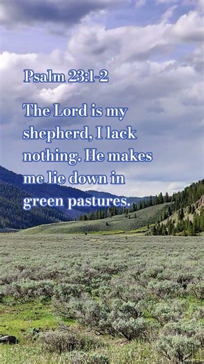 Psalm 23:1-2