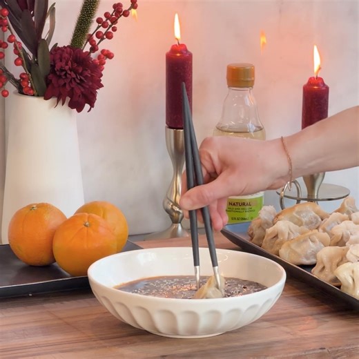 Your New Year’s dumpling sauce sets the mood. Add Mizkan™ Rice Vinegar to balance the soy sauce for a richer, more balanced taste | Mizkan Flavors