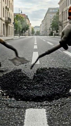 This Broken Road Gets a Perfect Fix… Watch Closely