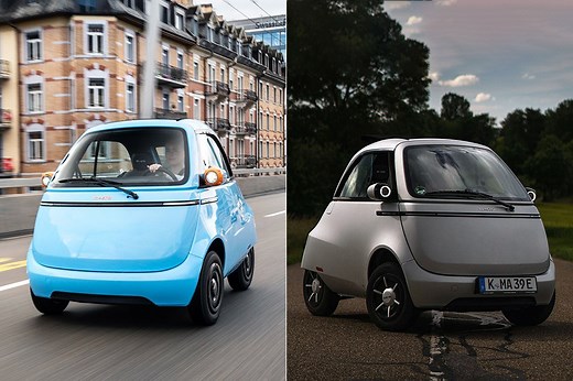 What It's Like to Drive a Microlino, an All-Electric Quadricycle Designed for Urban Mobility