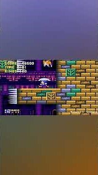 HydroCity Zone ACT 2 PART 2/2⭐Sonic the Hedgehog 3 GENESIS⭐#shorts #gaming #retrogames #GamingShorts
