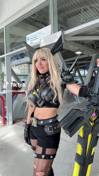 Marvel Cosplay Featuring Magik and Her Sword