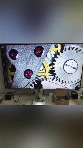 Presetting Cutter Center Microscope/electron microscope(CZ50 watchmaker lathe)#watchmaking