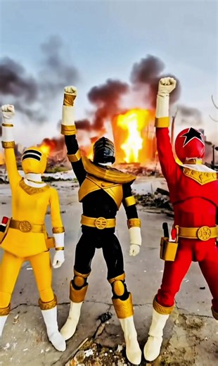 Super Zeo Zord Power Now! #powerrangers #powerrangerszeo #megazord #aianimation #fyp @Power Rangers