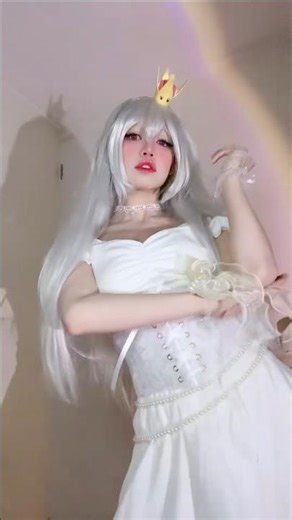 Next cosplay this time Bowsette 🤍👑