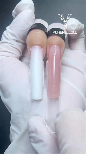 Extension Nail Tutorial with Sandwich Dual Form Used: PF02, PF05, W556 Sandwich Dual Form #nails