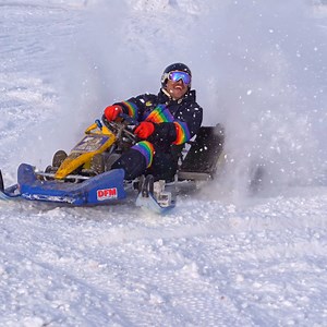 10K views · 121 reactions | Go-kart make good snowmobile | The Rad Factory | Facebook