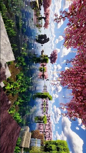 Flawless Minecraft Cherry Blossom Terrain Generation! 🌸