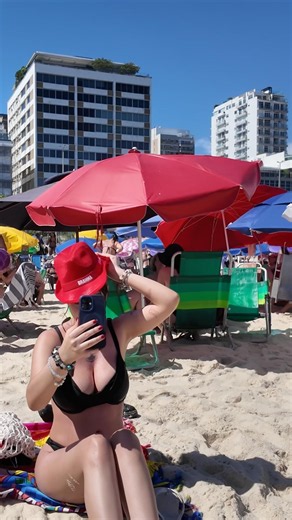 🇧🇷Ipanema Beach Beautiful day in Rio de Janeiro Brazil