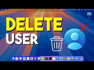 How to Delete User Account in MacBook Pro or Air