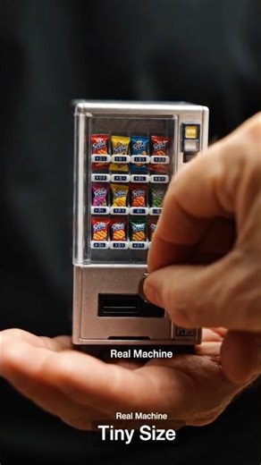 Mini Vending Machine | Tiny Snack Dispenser 🍫✨