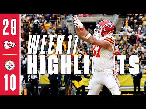 Kansas City Chiefs vs Pittsburgh Steelers Game Highlights | NFL 2024 Season - Week 17