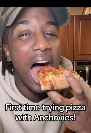 First Time Trying Anchovies on Pizza: Our Reactions