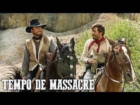 Tempo de Massacre | Filme Faroeste Português | Velho Oeste | Vaqueiros | Filme dublado