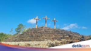 Gua Maria Tritis, Wisata Religi dengan Stalaktit yang Memukau