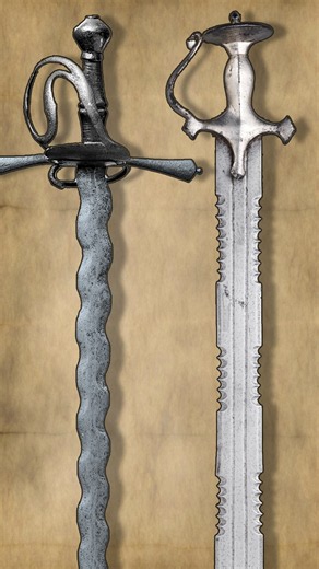 The Overlooked Benefit of Serrated & Wavy Sword Blades