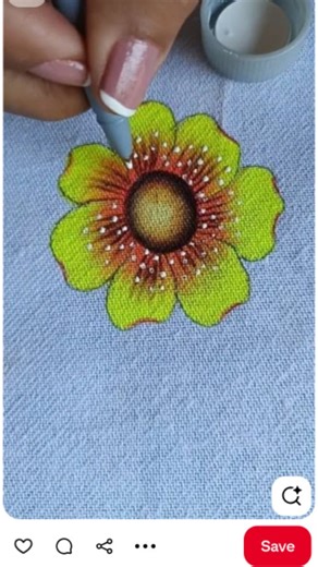 @MS Aari Work Designer Online CLASSES | With material class available #fabricpainting #flowers #painting . . . Fabric painting 🎨 basic to advanced class Fees 3000 1 month class... | Instagram