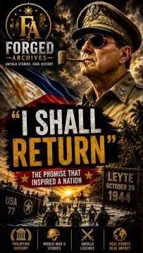 Did MacArthur Actually Keep His Promise? #WWII #History #Facts