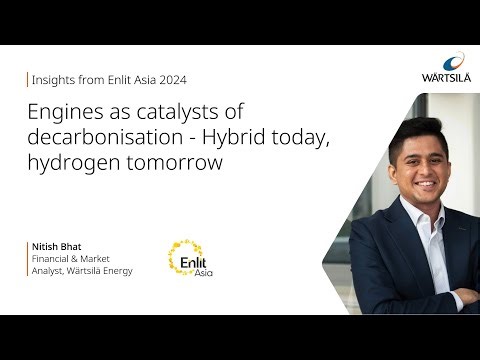 Engines as catalysts for decarbonisation: Hybrids today, hydrogen tomorrow | Wärtsilä Energy